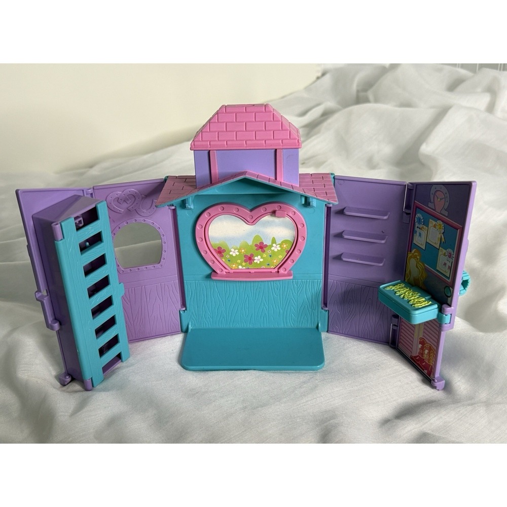VTG 2002 Polly Pocket Ride in Style Horse Barn Stable Replacement Toy Component